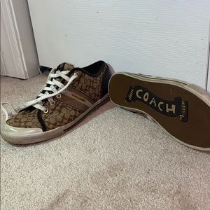 Brown Coach Sneakers
